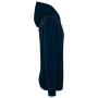 Ecologische uniseks oversized sweater met capuchon Navy Blue XS Ecologische uniseks oversized sweater met capuchon Navy Blue XS