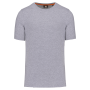 Ecologisch heren T-shirt ronde hals Oxford Grey 6XL