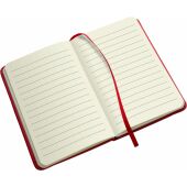 Notitieboek Dita | Gerecycled PU | A6 | Gelinieerd zwart