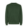 Sweatshirt | biologisch katoen - Fles groen, 4XL