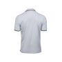 LUXURY STRIPE STRETCH POLO, WHITE/NAVY, L, TEE JAYS