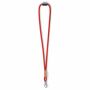 Polyester koord-keycord met bamboe plaatje