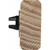 Beukenhouten autoverfrisser Kezia bruin