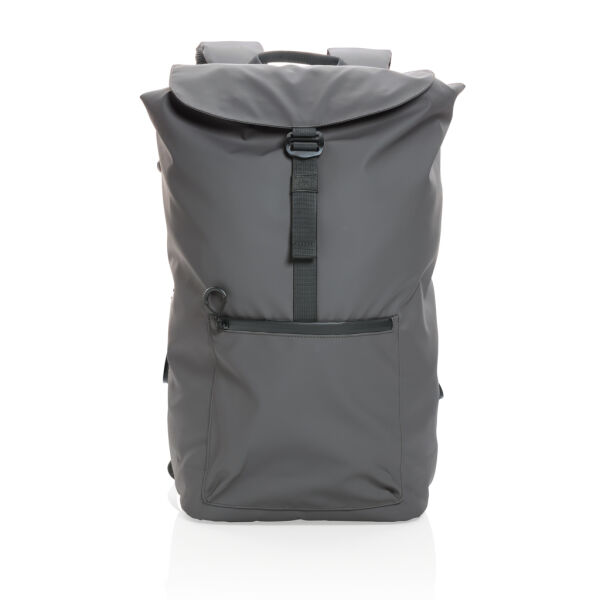 Impact AWARE™ RPET waterbestendige 15.6" laptoprugzak, antraciet Impact AWARE™ RPET waterbestendige 15.6" laptoprugzak, antraciet