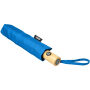 Bo 21” opvouwbare automatische gerecyclede PET paraplu - Process blauw