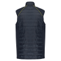 Bodywarmer Day To Day in twee stoffen Navy / Fluorescent Yellow 4XL Bodywarmer Day To Day in twee stoffen Navy / Fluorescent Yellow 4XL