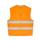 Safety Vest fluorescent-orange S-XXL