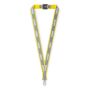 Polyester keycord met reflecterende overlay