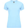 Bahrain sportshirt met korte mouwen voor dames - Hemelsblauw - S