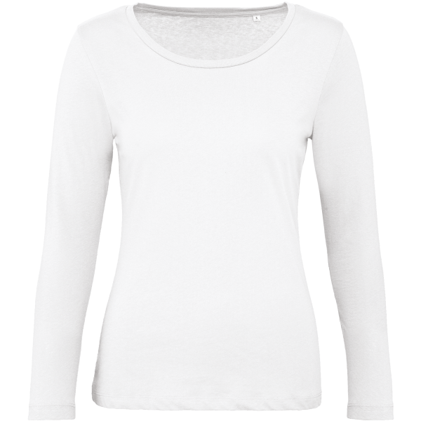 Ladies' organic Inspire long-sleeve T-shirt