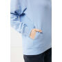 IQONIQ Yengo recycled katoen hoodie met steekzakken, sky blue (L)