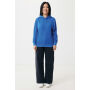 IQONIQ Rila lichtgewicht gerecycled katoen hoodie, royal blue (XXS)