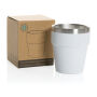 Clark RCS dubbelwandige koffie beker 300ML, wit