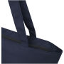 Panama GRS gerecyclede draagtas met rits 20 l - Marineblauw