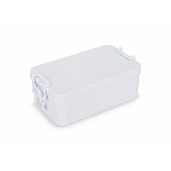 Dubbellaagse Lunchbox met Bestek Dubbellaagse Lunchbox met Bestek