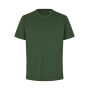 T-shirt | biologisch katoen - Fles groen, S