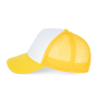 Trucker - Pet 5 panelen White / Solar Yellow One Size