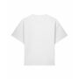 Hazener - Het unisex relaxed interlock T-shirt - White (XL) Hazener - Het unisex relaxed interlock T-shirt - White (XL)