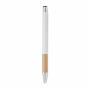 SPARTA - Pen van aluminium & Bamboe - Wit