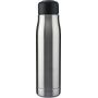 Gerecyclede roestvrijstalen dubbelwandige drinkfles (500 ml) Solene zilver Gerecyclede roestvrijstalen dubbelwandige drinkfles (500 ml) Solene zilver
