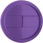 Americano® Espresso Eco 250 ml gerecyclede beker met knoeibestendig deksel - Paars