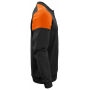 Printer Prime Polosweater Black/Orange 5XL