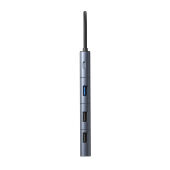 Anker PowerExpand 11-in-1 USB-C PD 10 Gbps-datahub, grijs