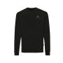 IQONIQ Zion gerecycled katoen sweater, zwart (S)