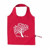Strawberry Cotton (135 g/m²) opvouwbare tas - rood
