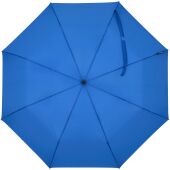 Agnes 21" opvouwbare paraplu met automatische opening van RPET - Koningsblauw Agnes 21" opvouwbare paraplu met automatische opening van RPET - Koningsblauw