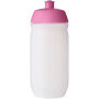 HydroFlex™ Clear knijpfles van 500 ml - Roze/Frosted transparant