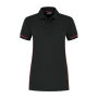 Santino Poloshirt Carsen Ladies Black / Red L