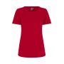 Interlock T-shirt | dames - Rood, S