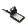 Globefind Dual RCS luggage tag met wereldwijd localiseren, zwart