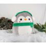 SQUIDGY PENGUIN, GREY/WHITE, L, MUMBLES