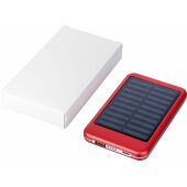 Aluminium solar power bank Tycho black