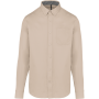 Herenoverhemd met lange mouwen van katoen Nevada Angora 4XL