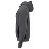5400 Sweatshirt hoodie do.grijs/zwa s