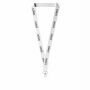Biologisch katoenen lanyard met zeefdruk