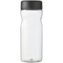 H2O Active® Eco Base 650 ml sportfles - Transparant/Zwart