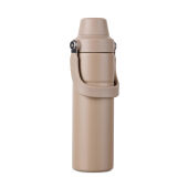VINGA Baltimore Trek RCS recycled SS fles 600 ML, greige