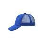 5 Panel Polyester Mesh Cap royal