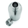 Soda RCS gecertificeerde gerecycled rvs drinkfles, zilver