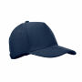 WALE - 5 panelen corduroy baseballcap - Blauw