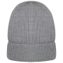 Ecologische uniseks muts van merinoswol Moon Grey Heather One Size