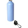 Oregon 750 ml RCS certified single wall stainless steel water bottle with carabiner - Cloud Blue