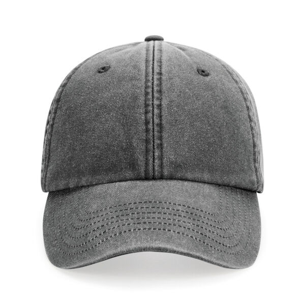 Vintage-Cap mit niedrigem Profil Vintage Black One Size