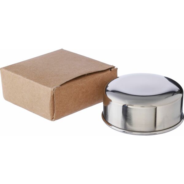 Roestvrijstalen opvouwbare beker Annette zilver Roestvrijstalen opvouwbare beker Annette zilver