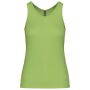 Angelina - Dames Racerback lime XL