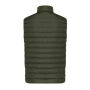 Iqoniq Meru heren gerecycled polyester bodywarmer, khaki (XXXL)